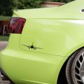 Simple Small Airplane Special Creative Design Car Sticker Aoto Exterior Accessories Vinyl Decals for Bmw Audi Ford Vw. 