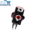RCA Female Stereo Audio Jack Socket Connector. 