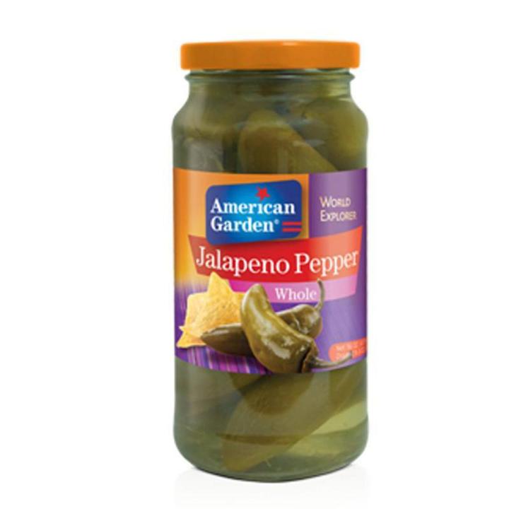 AMERICAN GARDEN JALAPENO PEPPER WHOLE 450G
