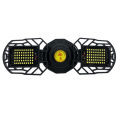 Favorite 40/60/80W Radar Sensor LED Garage Light Bulb Deformable Motion Activated Lamp. 