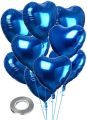 5 PCS Set Small Heart Foil Balloons for Valentines Day, Wedding, Birthday Party & Decorations. 
