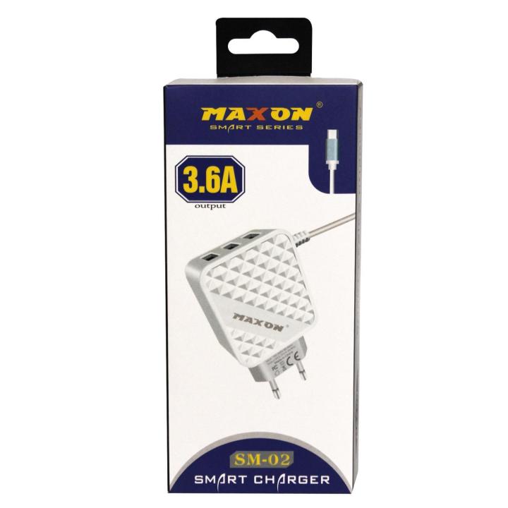 SM-02 MAXON Smart Charger 3XUSB ….