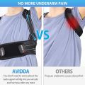 AVIDDA Posture Corrector for Men Women, Back Brace with Replaceable Support Plate, Breathable and Adjustable Back Support Providing Pain Relief from Back, Neck & Shoulder Size: S Black uk import. 