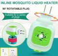 Insect Liquid Heater Electric Mosquito Repellent Sleep Home Plug-In Plastic Summer Pest Control Flies Repellent Portable - 1 Piece. 