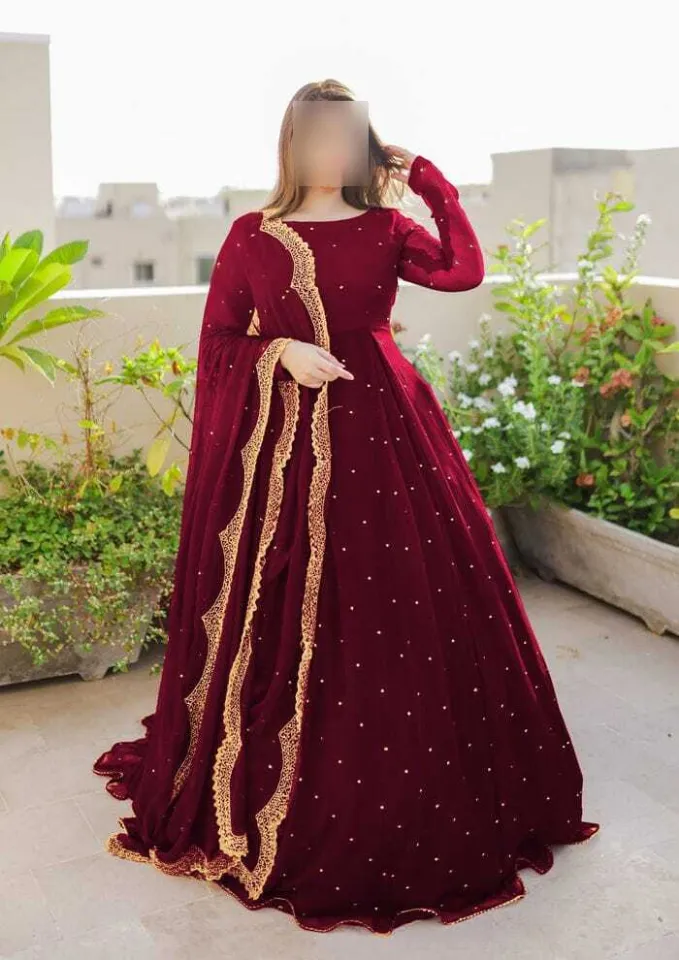 Pearls Maxi Dresses For Girls - Maxi Dresses For Girls Fancy - Dress For  Girls - Wedding Dresses For