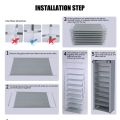 6 Layer Shoe Rack Nonwoven Dustproof Shoes Organizer Shelf with Cover Easy to Assemble Shoe Rack Home Dorm Shoe Cabinet Shoe Racks (6 Layers). 