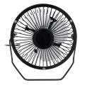【Newcollectionchoose】---Portable 5V 4" Solar Fan Solar Powered Panel Cooling Ventilation USB Fan Outdoor. 