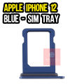 Apple iPhone 12 SIM Tray Sim Jacket Sim Slot Sim Door For Apple iPhone 12 - Blue. 