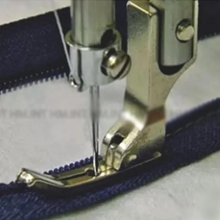 2 Pcs PACK Sewing Machine Presser Zipper Foot P363