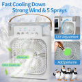 Portable Air Conditioner Fan Compact Cooling Companion USB Mini Air Conditioner Fan with 900ML Capacity & Ice Tray. 