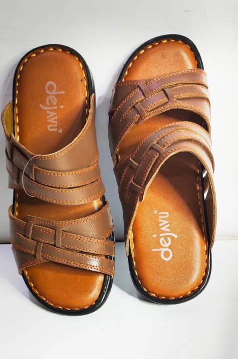 Genuine%20Leather%20Hand%20Made%20Men's%20Sandals%20Open%20Toe%20Fashion%20Casual%20Wear%20-%20Image%206
