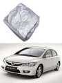 Honda Civic Reborn Car Top Cover Silver Coated - Water and Dust Proof. 