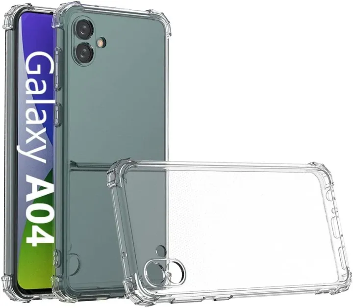 Samsung%20Galaxy%20A04%20Clear%20Case%20Ultra%20Crystal%20Thin%20Transparent%20Protective%20Back%20Cover%20Soft%20Flexible%20Bumper%20Silicone%20%5BShock%20Proof%5D%20Case%20For%20Samsung%20A04%20(Transparent)%20-%20Image%202