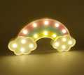 RAINBOW CLOUD LED LIGHT BATTERY OPERATED CLOUD LIGHT. 