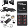 Speed-X 603PU Power Universal Travel 3 Socket + 4 USB + 1 Type-C 12Amp Multi Port Charger | Phone Charging Station Universal Hub for Desktop Office Home Smart Device Extension Adapter Mobile Tablet Laptop Connection Socket Block Power Strip Wire. 