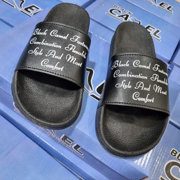 Black Camel slippers for men slides for men flipflop for men Slide Shoe
