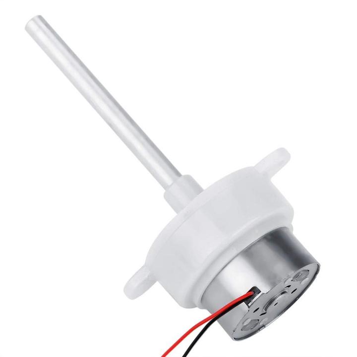 Long shaft DC gear motor 10 RPM 12V DC motor small