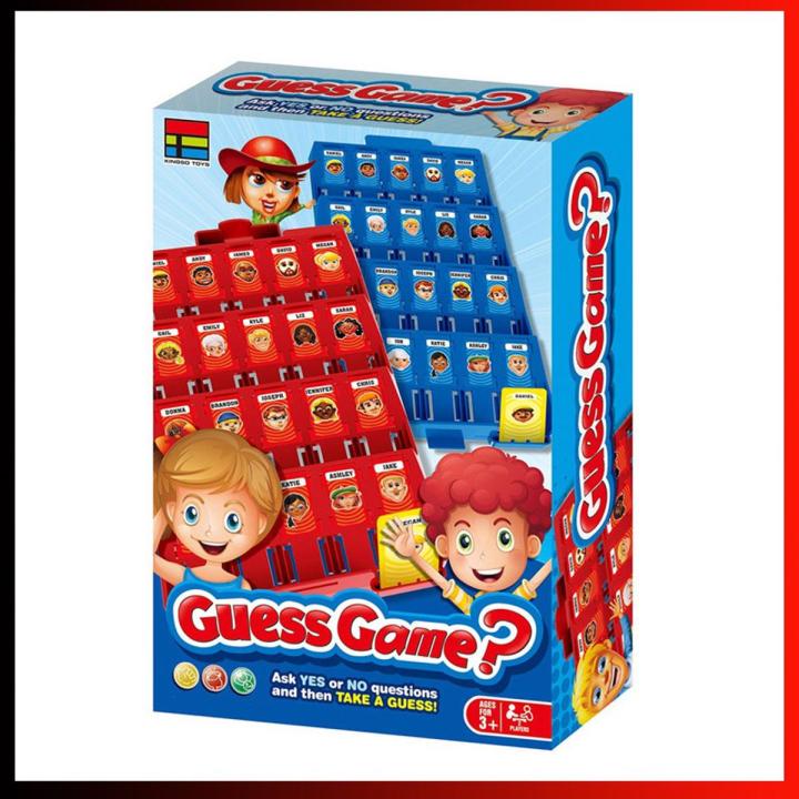 Guess Game Who Is It Board Game Funny Family Guessing Game Kids Children Toys Gift