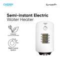 Cherry ECO Series CEH-40L Electric Water Heater/Geyser – 800W/1200W/2000W Wattage Control, Inverter Energy Saving, Rust-Proof Tank with Multiple Safety Features. 