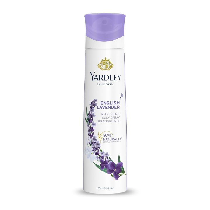 Yardley London English Lavender For Women Body Spray 150ml