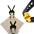 6 Inch Premium Nylon Fiberglass Spring Clamp with PE Jaw Non Slip Handle 12kg Clamp Force Heavy Duty Clamping Tool For Woodworking, Photography, DIY Projects - UYUSTOOLS PRR106. 