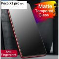 Redmi Xiaomi Mi Poco X3 NFC / Poco X3 / Poco X3 Pro / Note 9s / Note 9 Pro Ceramic matte paper unbreakable antishock hybrid film 9D/11D/21D temper Fiber protector sheet glass. 