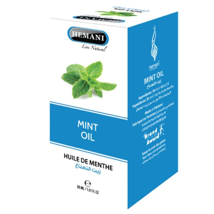 Hemani Live Natural - Mint Oil 30ml
