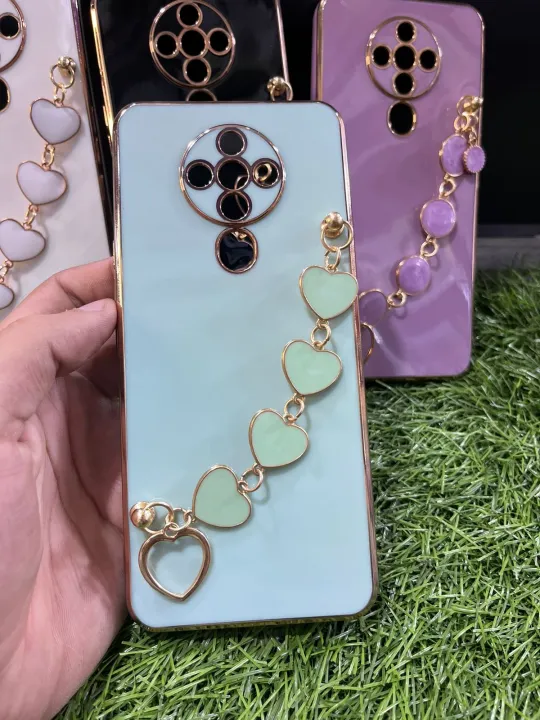 Tecno%20Spark%206%20Back%20Cover%20+%20Love%20Heart%20Bracelet%20Chain%20Luxury%206D%20Plating%20Soft%20Case%20Camera%20Lens%20Protection%20-%20%20Tecno%20Spark%206%20Girls%20Baack%20Cover%20-%20Image%203