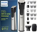 Philips Norelco Multigroom Series 9000-21 piece Men's Grooming Kit for beard, body, face, nose, ear hair trimmer w/premium storage case, MG9510/60. 