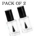 (Pack of 2) Nail Polish Shiner / Nail Paint Shiner / Transparent Nail Paint (Not Branded.. 