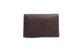 Brown Leather Card Holder Classic Oxford Collection Hashujees. 