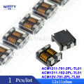 1Pcs/Lot  ACM1211-701-2PL-TL01 ACM1211-102-2PL-TL01 ACM12V-701-2PL-TL00 12x11 700R 1K Ohm  Common mode Inductor Filters Common Mode Chokes. 