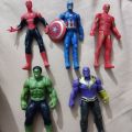 Avenger Super Hero Action Figure Toy Set ( Set of 5 Superheroes ). 