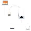 USB-C to Ethernet NIC Type-C to RJ45 LAN Network Dongle Connector. 