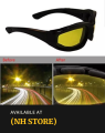 Wiley X Night Vision Yellow Glasses - Night Vision Driving Glasses - Protective Gears Sunglasses for Eyes From Dust and Virus- Best Glasses For Night Sport Matches -Best Glasses For Night Riders. 