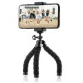 Mini Cell Phone Flexible Tripod Stand With Mobile Holder for All Smartphone. 