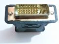 Branded DVI to VGA Converter 24+5 , DVI 24+1 male to VGA female converter. 
