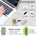 1 PC Wireless LED Strobe Light with Remote Control, High Brightness 7 Colors USB Charging Led Drone Anti-Collision Lights Night Warning Car Light for Motorcycle Aircraft Bike RC. 