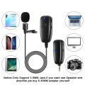 Wireless Microphone Lavalier Lapel Microphone Interview Microphone for iPhone Android Phone iPad DSLR PC Laptop Youtube Live. 