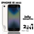 Apple iPhone SE (2022) Screen Protector Jelly and Back side Jelly Protector( NOT GLASS). 