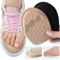Half Insoles for Shoes Inserts Forefoot Insert Non-slip Sole Cushion Reduce Shoe Size Filler High Heels Pain Relief Shoe Care. 