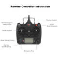 WLtoys XK X450 RC Airplane, 2.4G Remote Control 6 Channel Brushless Motor Aircraft, Vertical Takeoff LED RC Glider Fixed Wing Plane RTF. 