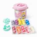 10pcs Colorful Soft Modeling Clay Dough Bucket with 2 Mold. 