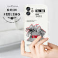 Hontinga for iPhone 7 Plus / 8 Plus Case Side Design Phone Cover Creative Funny Dollar Bag Be Rich Cover Square Edge Pattern Liquid Silicone Trend Case. 