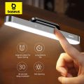 Baseus LED Desk Lamp, Rechargeable Emergency Night Light, Under Cabinet Light for Study/ Computer/ Kitchen. 