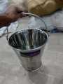 Stainless Steel Small Bucket 6 Liters Balti. 