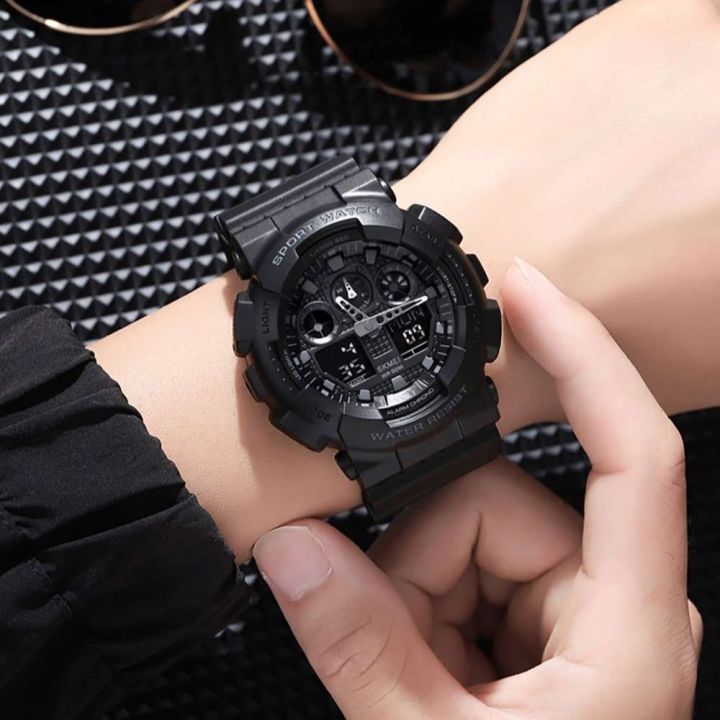 Sports%20Dual%20Time%20watch%20-%20Black%20(New)%20Good%20Watch%20-%20Image%205