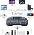 Mini Wireless Keyboard I8 Backlit English Russian French Spanish Portugal 2.4Ghz Air Mouse Remote Touchpad For Android TV Box PC. 