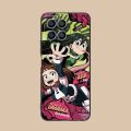Hero Ochaco Uraraka Cell Phone Case for Huawei Honor 90 80 70 60 50 30 20 10 9 8 7 Pro C S SE Lite 5G Black Phone Cover Funda. 