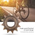 Durable 12T Cycling Supplies Single Speed Bike Freewheel Bicycle Sprocket. 